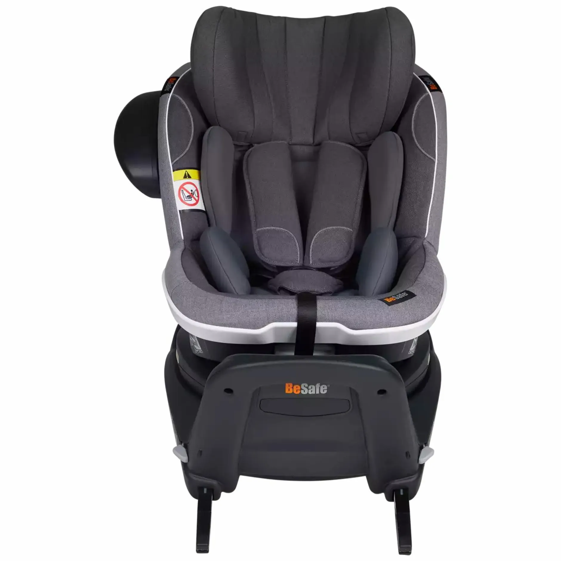 BeSafe iZi Twist i-Size Metallic Mélange*Kinder Kindersitze Isofix|Reboarder 0-18 Kg, Gruppe 0+/1