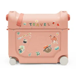 STOKKE JetKids™ BedBox™ Coral Pink*Kinder Kinderkoffer|Reisebetten & Zubehör