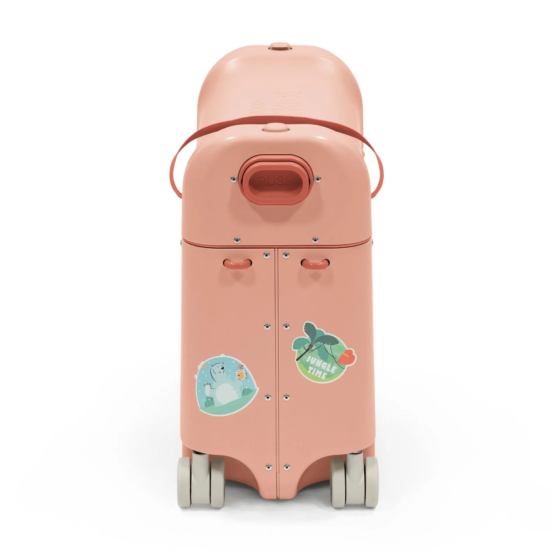 STOKKE JetKids™ BedBox™ Coral Pink*Kinder Kinderkoffer|Reisebetten & Zubehör