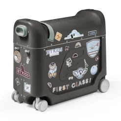 STOKKE JetKids™ BedBox™ Midnight Grey*Kinder Kinderkoffer|Reisebetten & Zubehör
