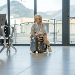 STOKKE JetKids™ BedBox™ Midnight Grey*Kinder Kinderkoffer|Reisebetten & Zubehör