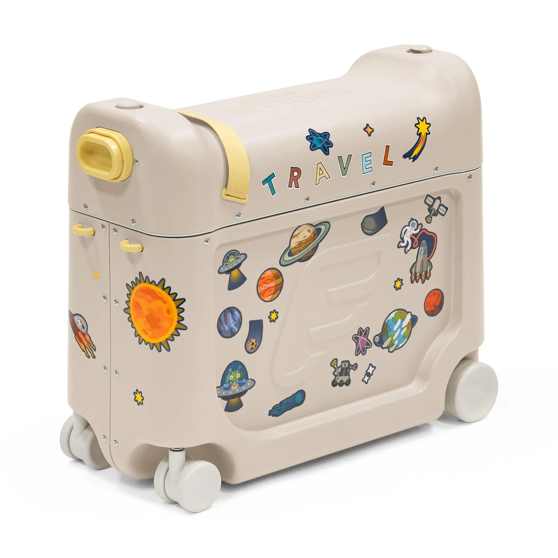 STOKKE JetKids™ BedBox™ Moonglow White*Kinder Kinderkoffer|Reisebetten & Zubehör