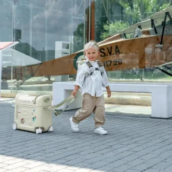 STOKKE JetKids™ BedBox™ Sea Green*Kinder Kinderkoffer|Reisebetten & Zubehör