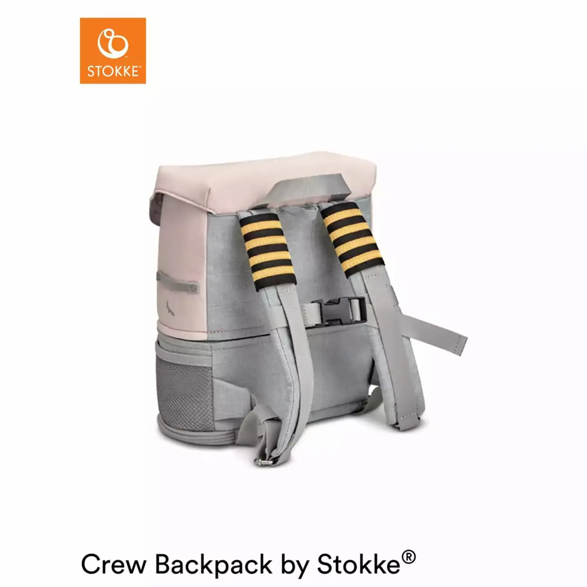 STOKKE Jetkids™ Bundle BedBox™ & Crew Back Pack Lemonade*Kinder Kinderrucksäcke|Reisebetten & Zubehör