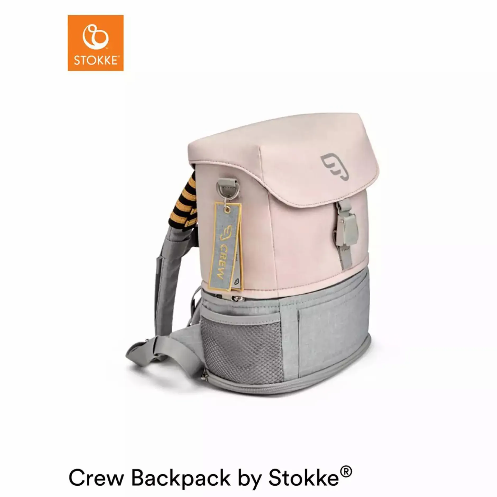 STOKKE JetKids™ Crew Backpack Lemonade*Kinder Kinderrucksäcke