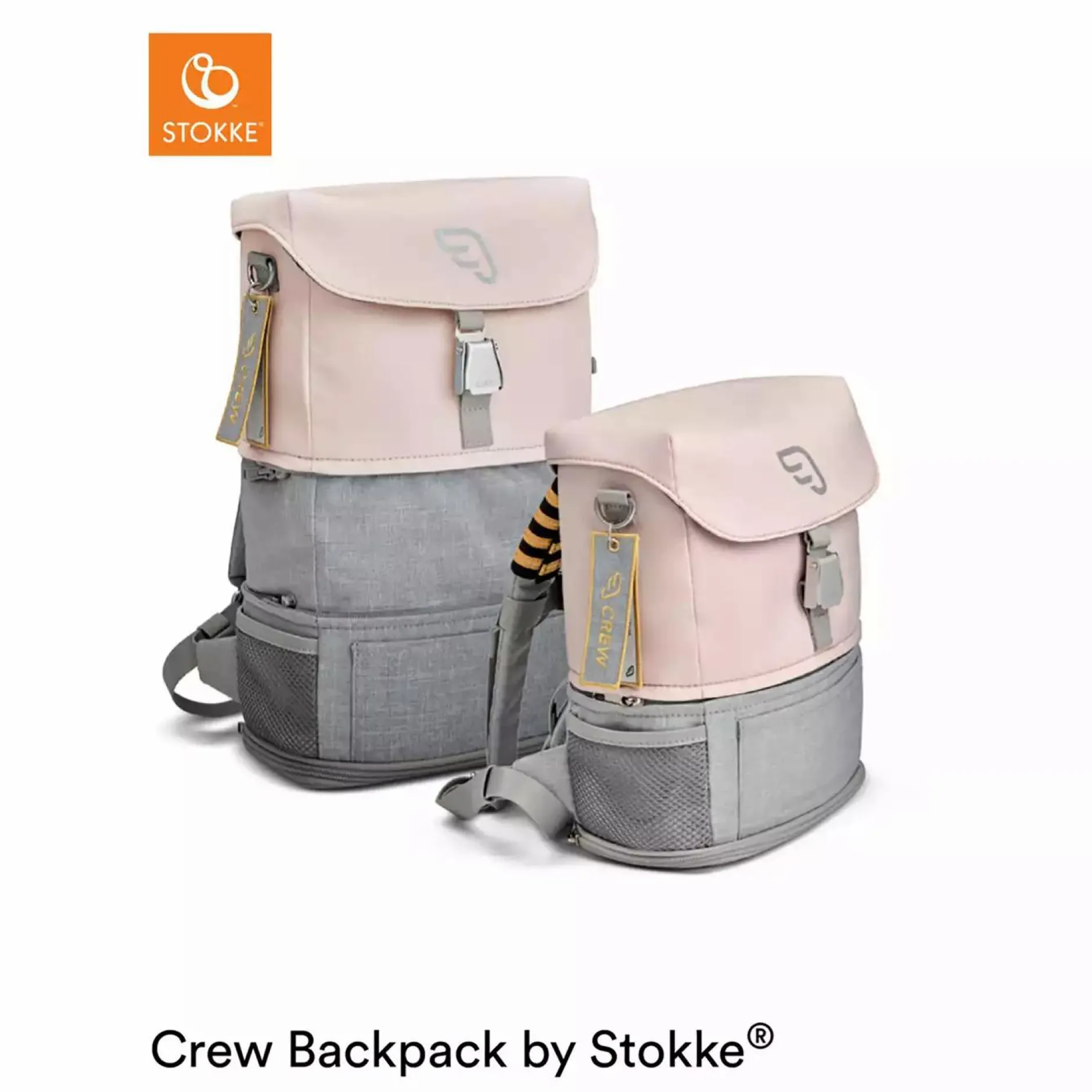 STOKKE JetKids™ Crew Backpack Lemonade*Kinder Kinderrucksäcke