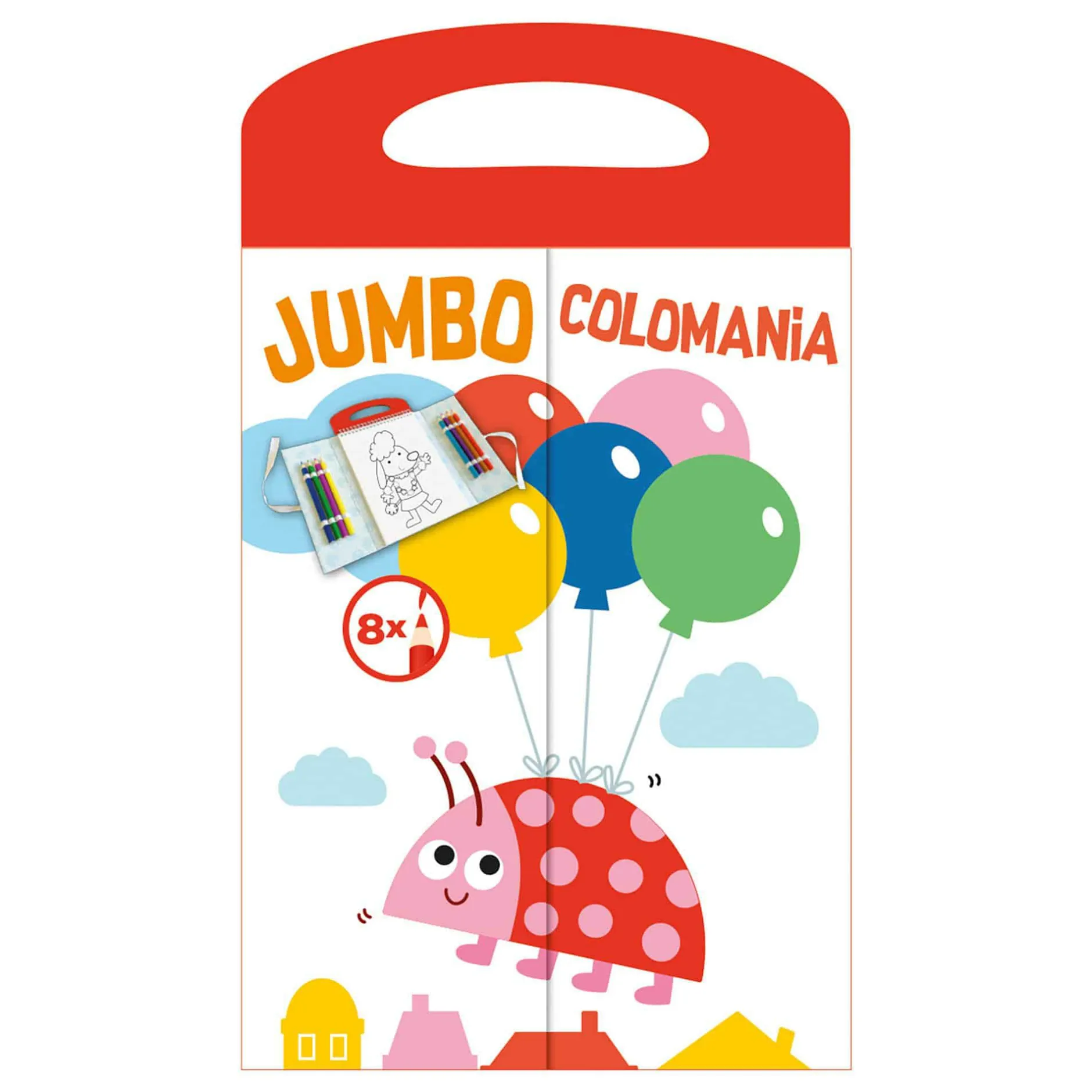 Yoyo Books Jumbo Colomania - Marienkäfer*Kinder Malen & Kneten|Kinderbücher