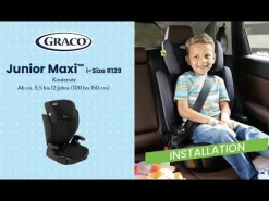 GRACO Junior Maxi i-Size Iron*Kinder Kindersitze 15-36 Kg, Gruppe 2/3