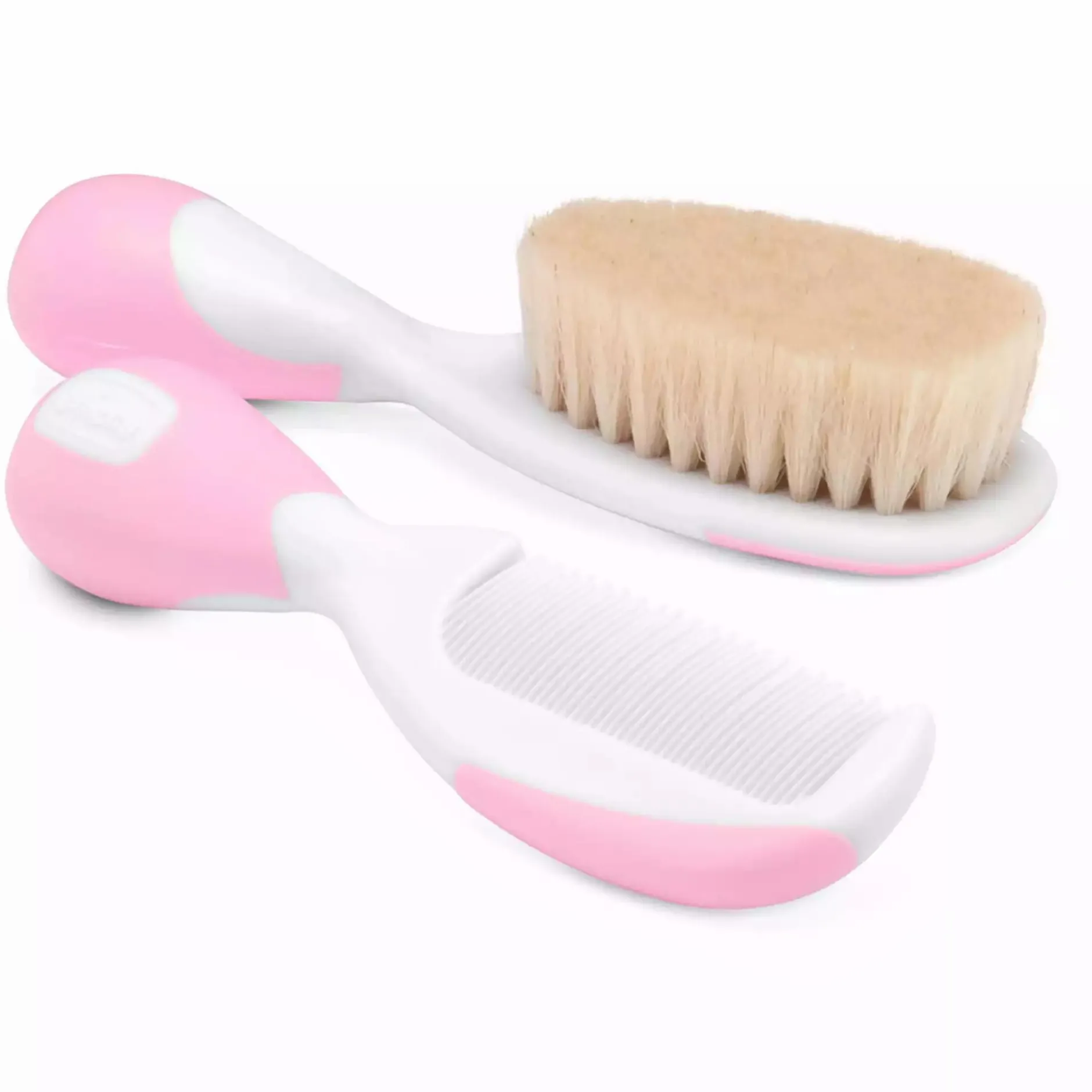 chicco Kamm + Haarbürste mit Naturborsten* Hausapotheke