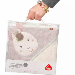 fehn Kapuzenbadetuch Lama* Badetextilien|Badetextilien