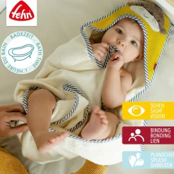 fehn Kapuzenbadetuch Otter* Badetextilien|Badetextilien
