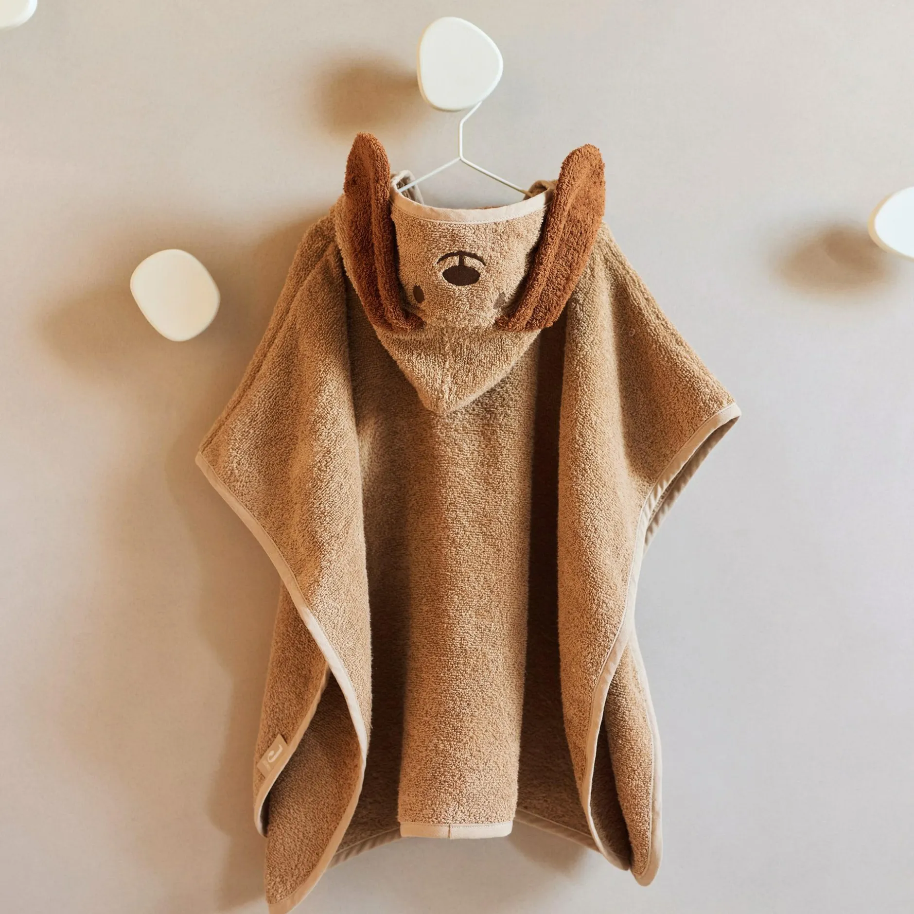 jollein Kapuzenhandtuch Frottee Diego Dog* Badetextilien|Badetextilien