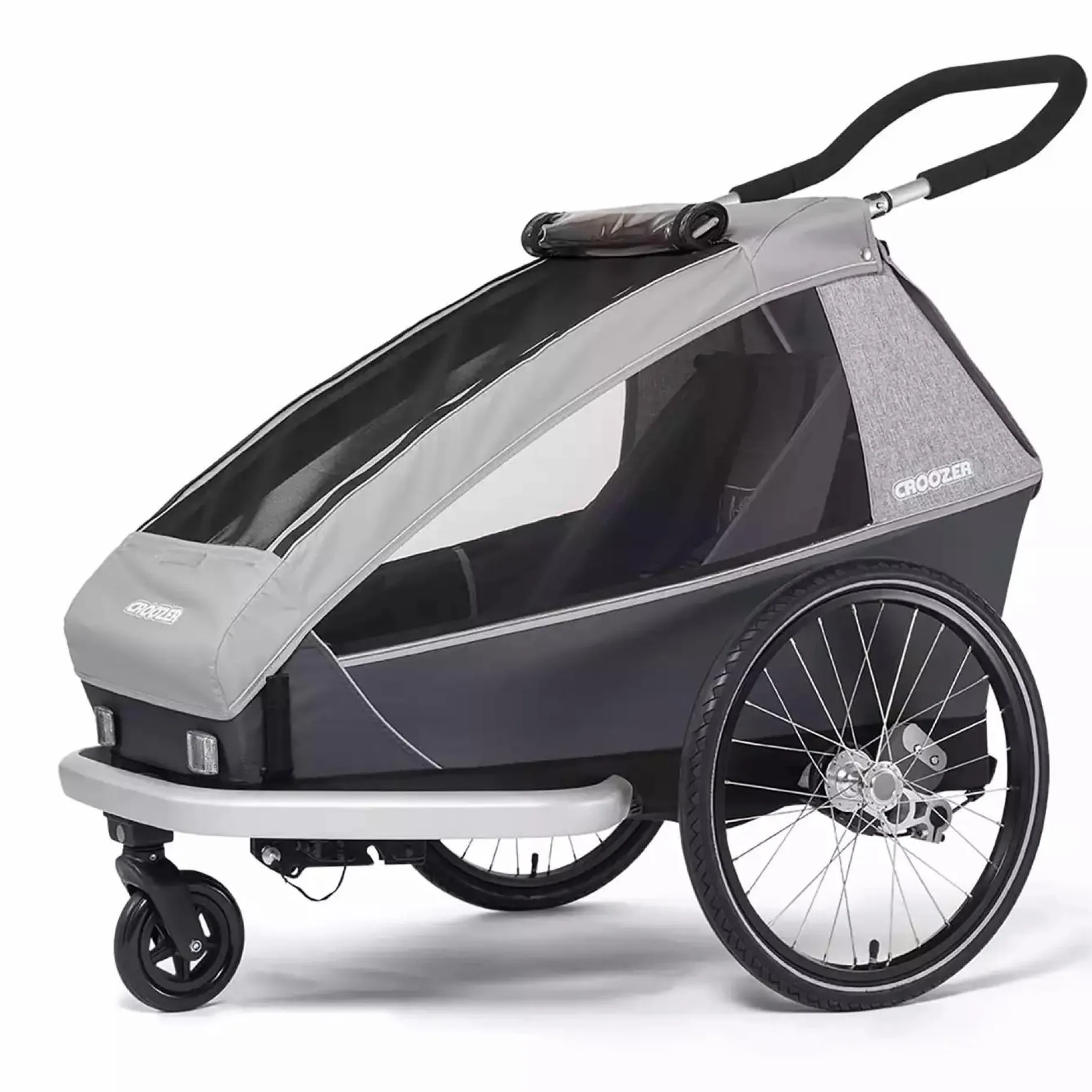 Croozer Kid Keeke 1 Stone Grey* Fahrradanhänger