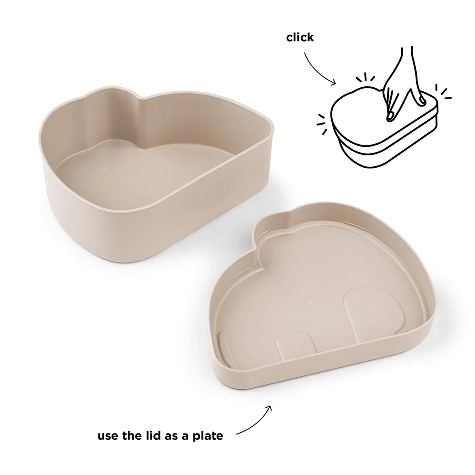 done by deer Kiddish Lunchbox Elphee Sand* Nahrungsbehälter