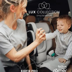 Britax Diamond KIDFIX PRO Lux Urban Olive Diamond*Kinder Kindersitze 15-36 Kg, Gruppe 2/3