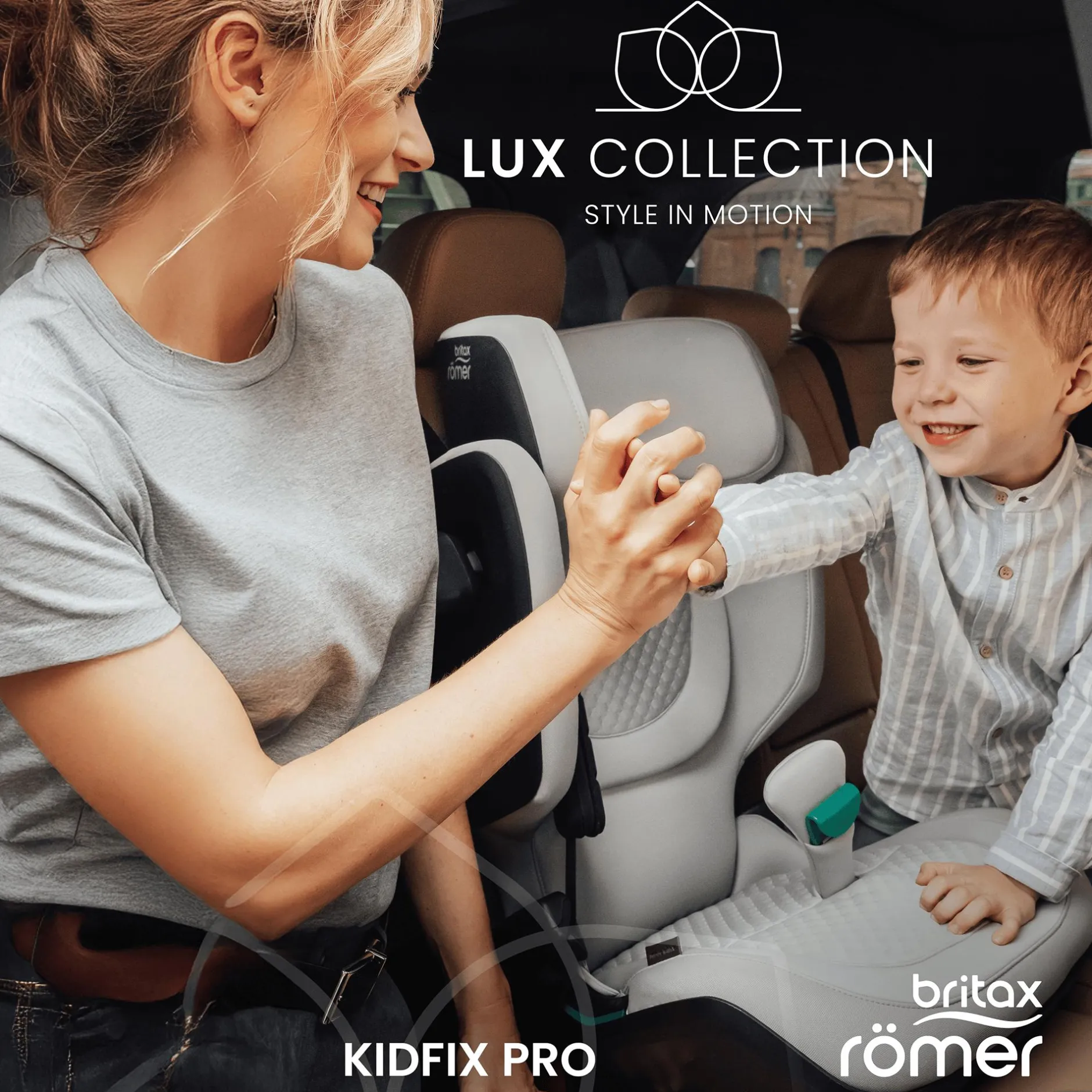 Britax Ru00f6mer KIDFIX PRO M Classic Space Black*Kinder Kindersitze 15-36 Kg, Gruppe 2/3