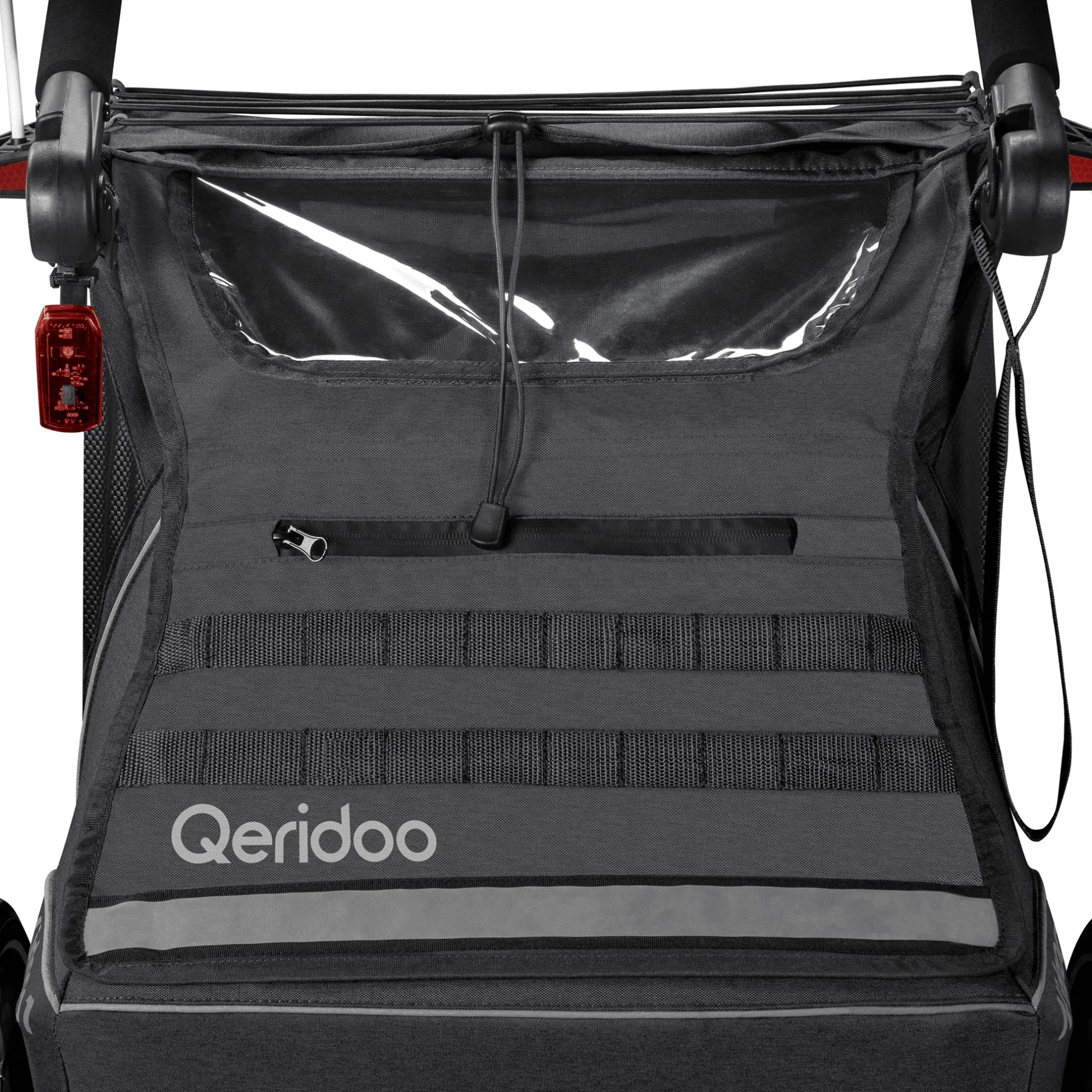 Qeridoo Kidgoo 2 Steel Grey* Fahrradanhänger