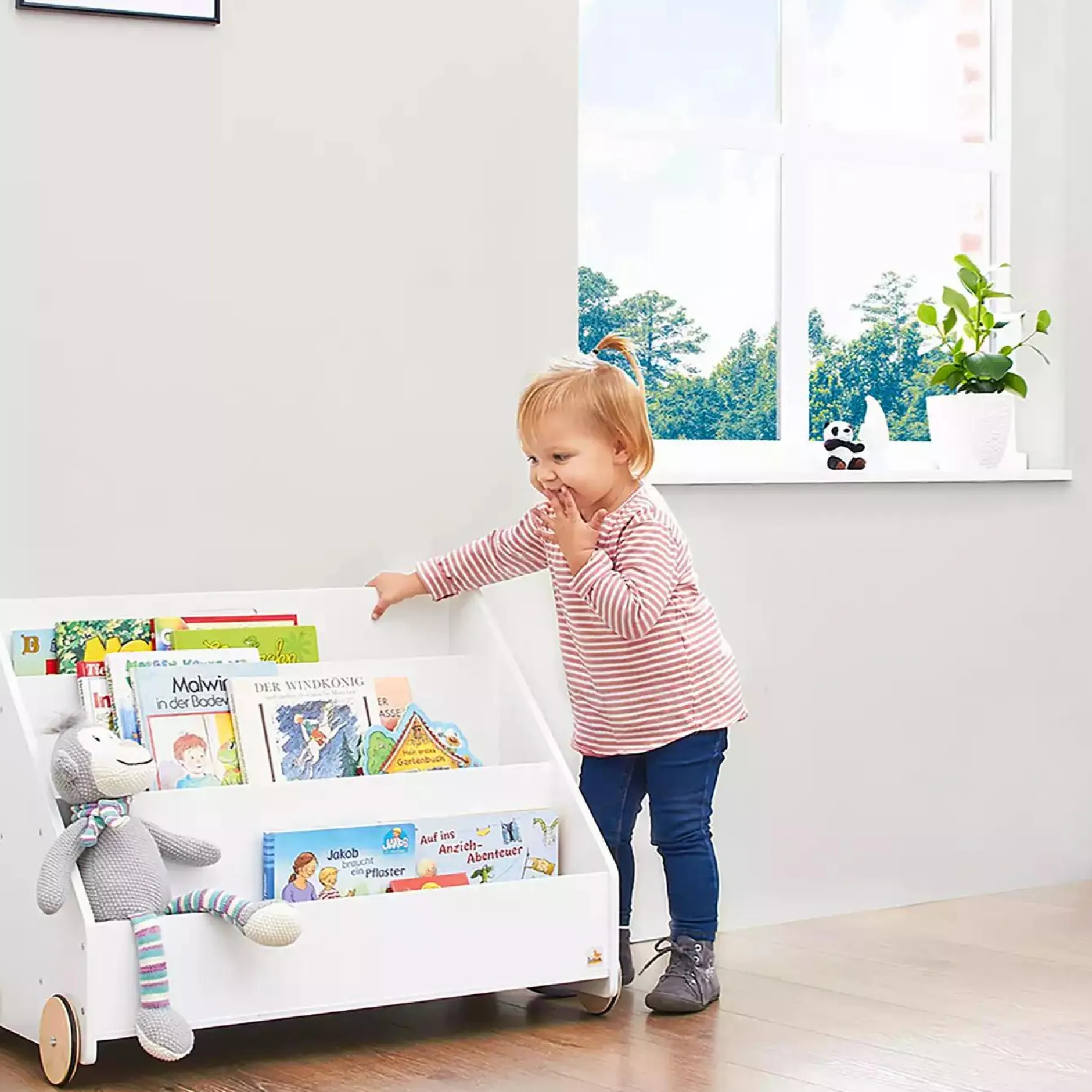 Pinolino Kinder-Bücherregal Lasse*Kinder Deko & Accessoires|Holzspielzeug