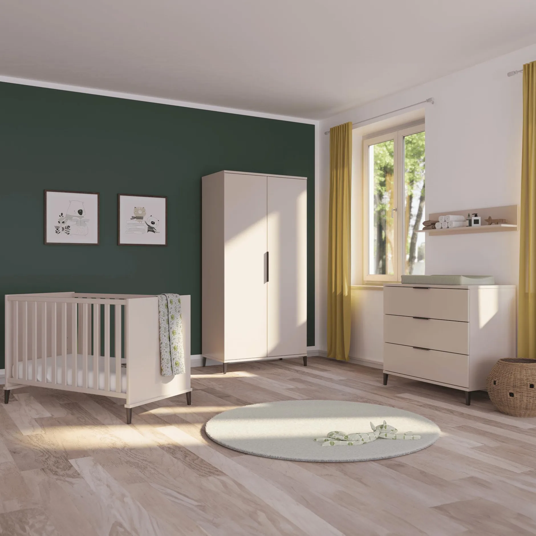 TRANSLAND Kinderbett Ari 70 x 140 cm* Babybetten