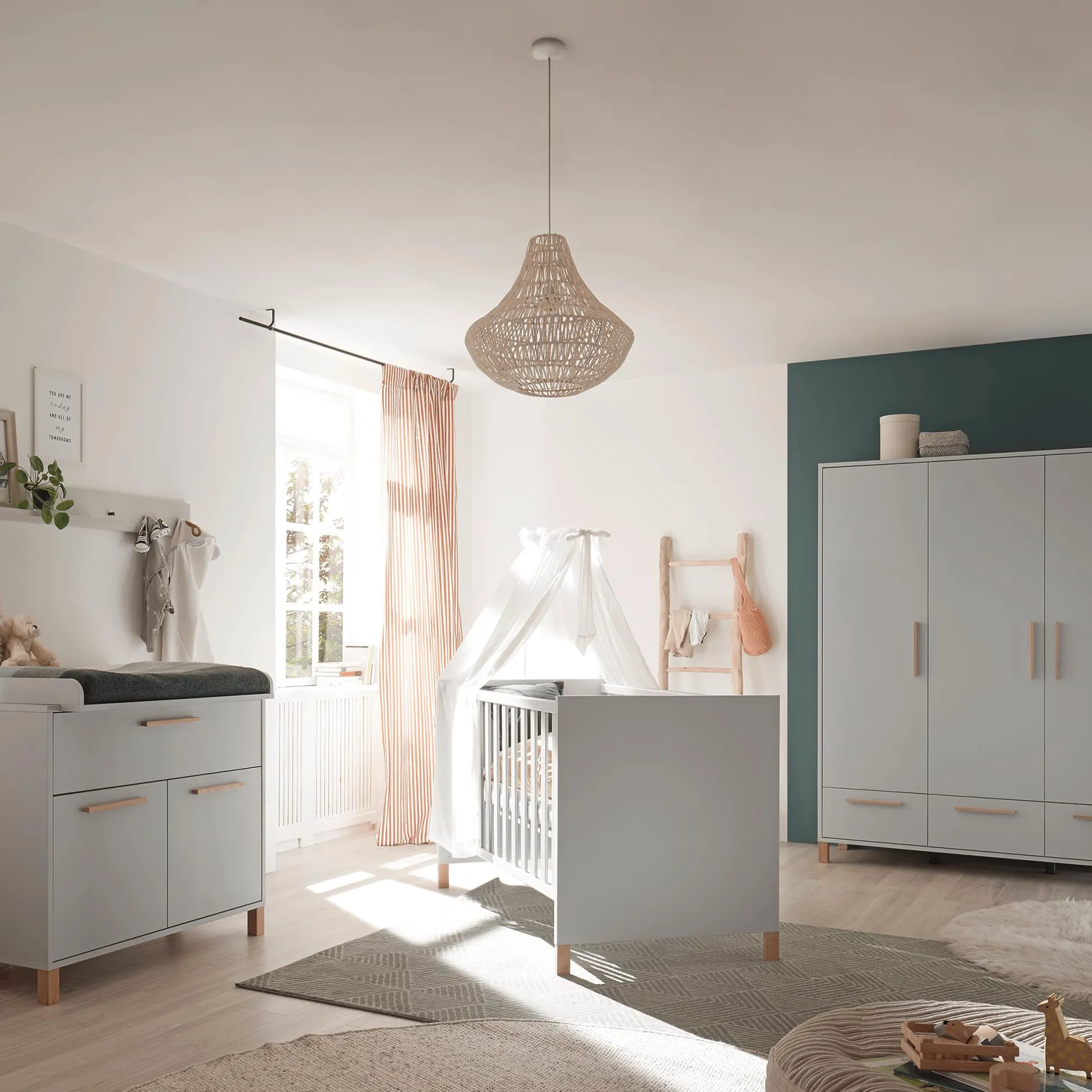 Mu00e4usbacher Kinderbett Olivia 70 x 140 cm* Babybetten