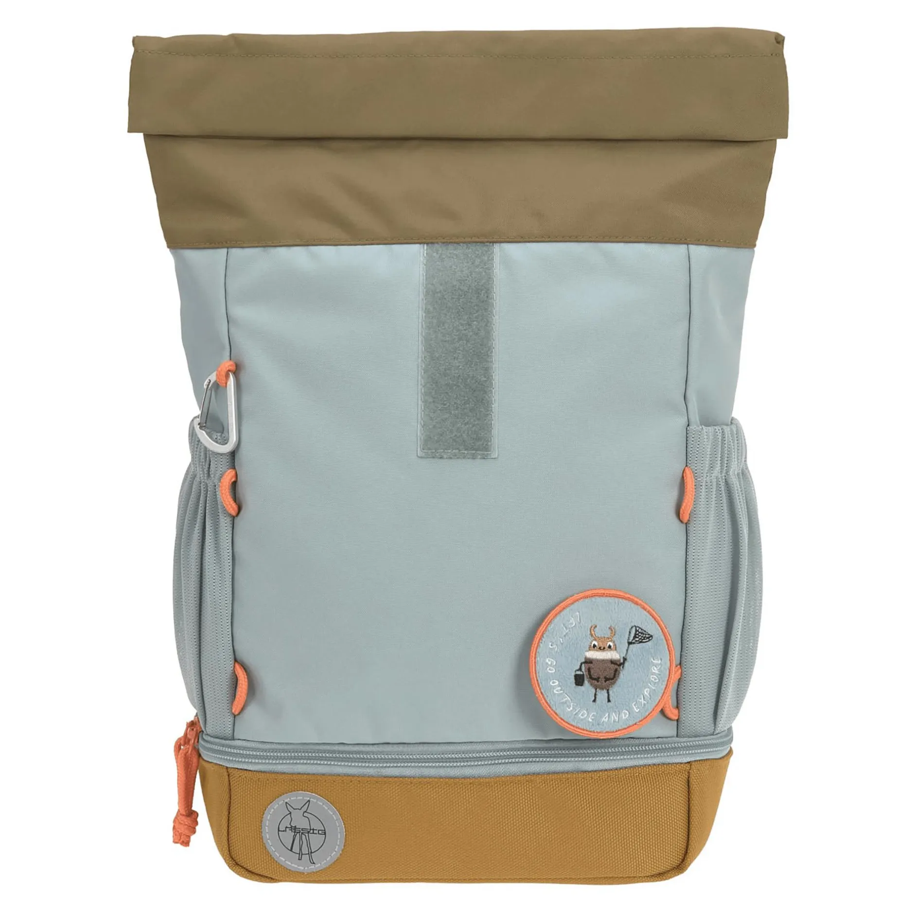 Lu00c4SSIG Kindergartenrucksack Rolltop - Nature*Kinder Kinderrucksäcke