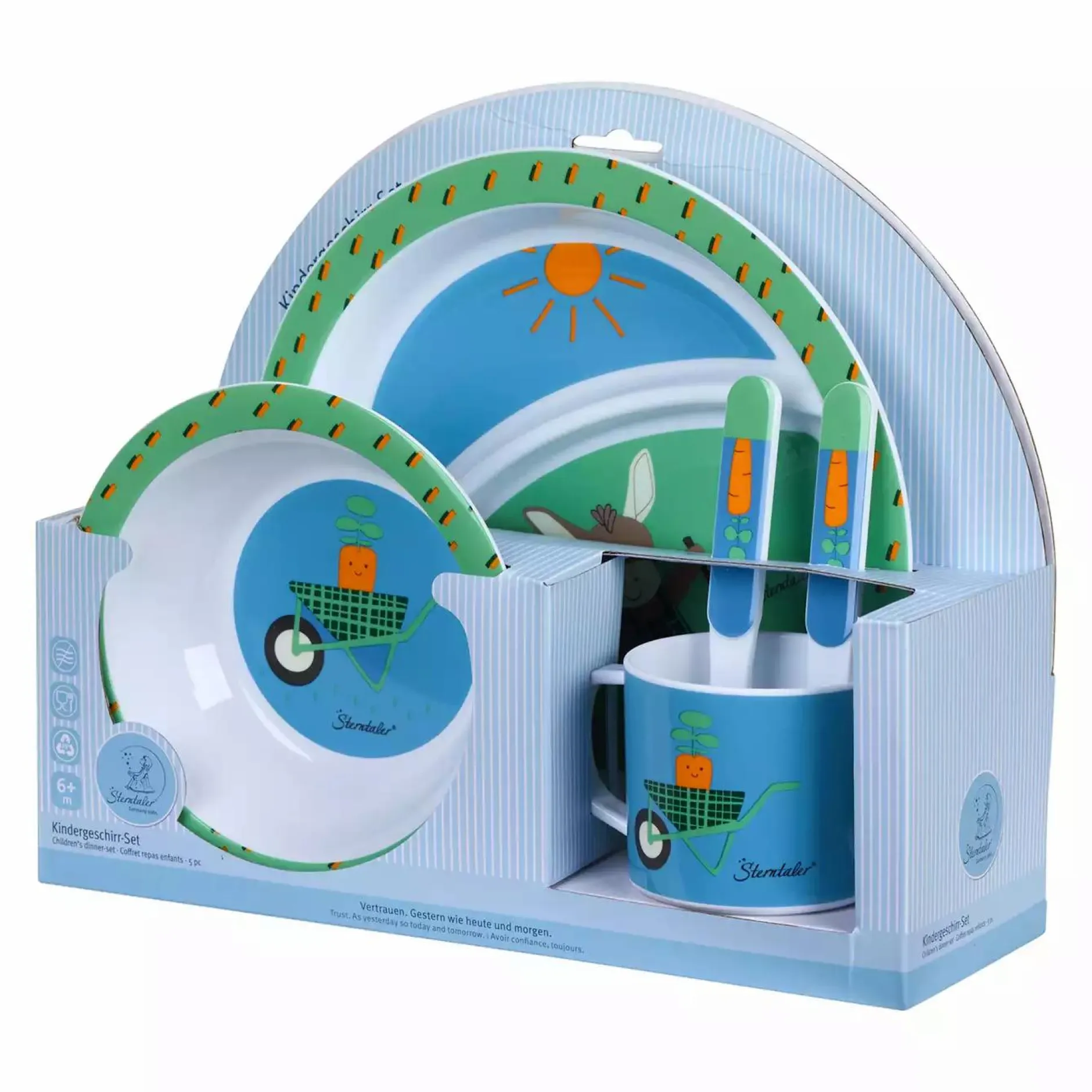 Sterntaler Kindergeschirr-Set Emmilius* Besteck & Geschirr