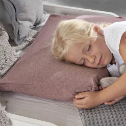 THERALINE Kinderkopfkissen Melange Rosenholz* Bettausstattung|Deko & Accessoires
