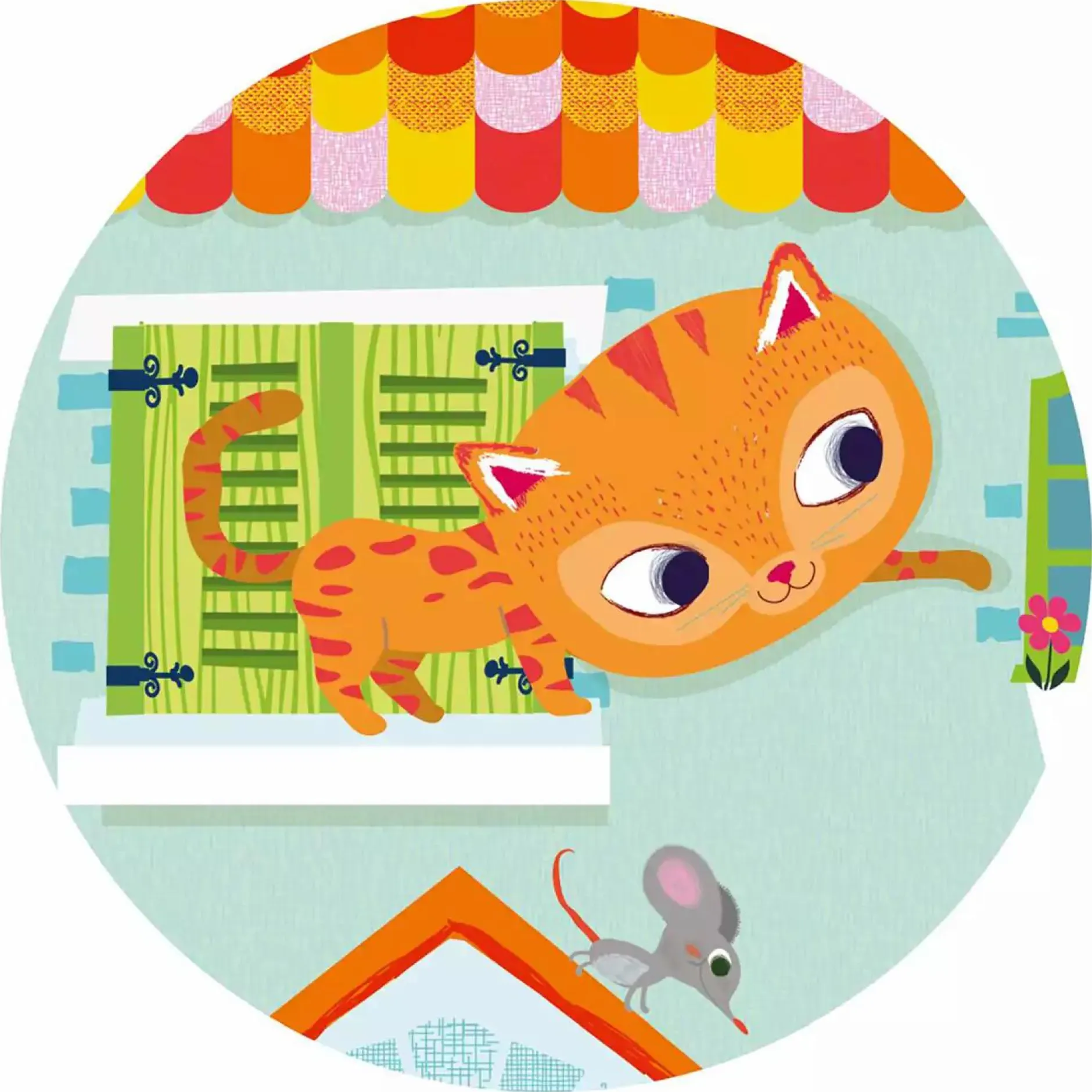 DJECO Kinderpuzzle Pachat and his friends*Kinder Lernspielzeug|Spielzeug Ab 3 Jahren