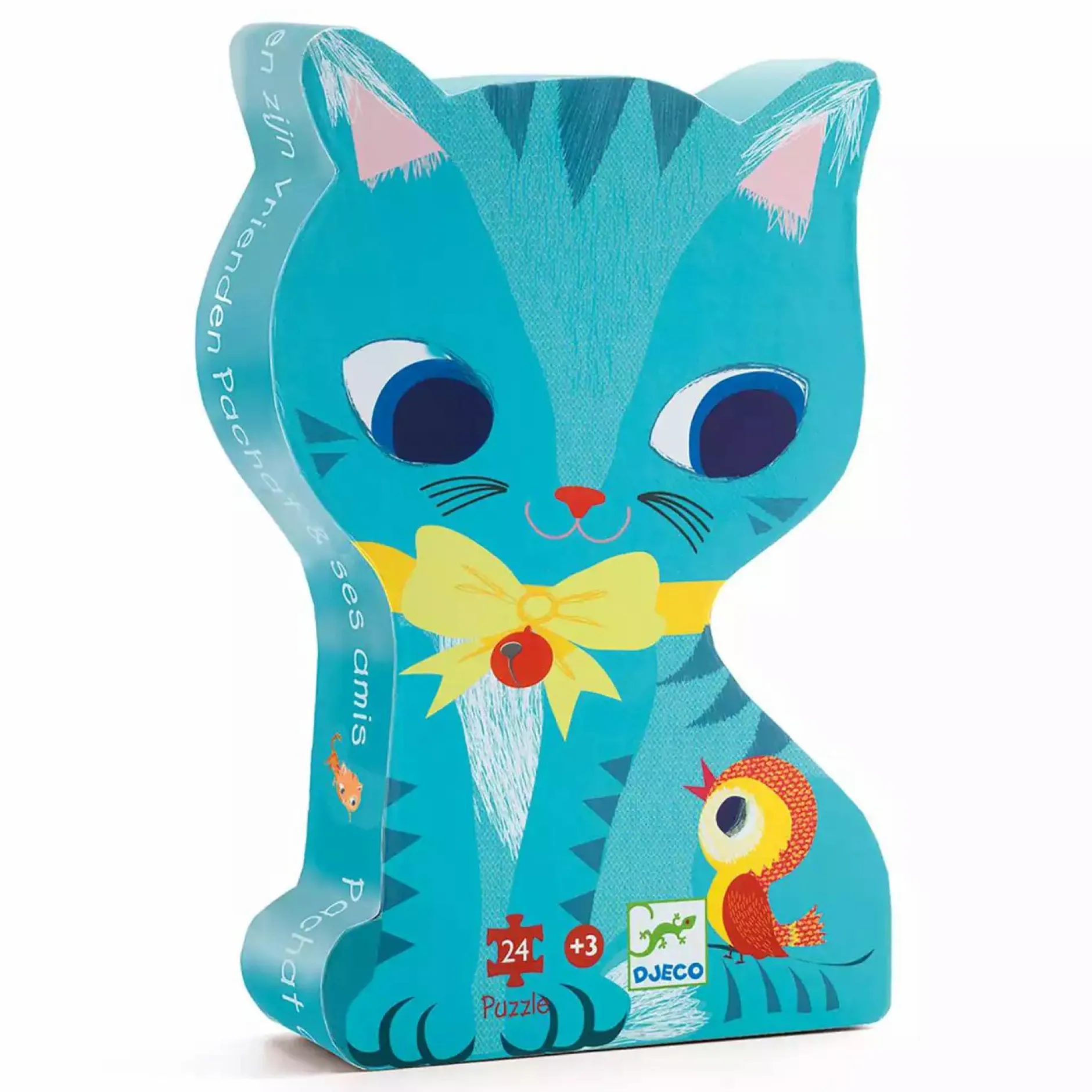 DJECO Kinderpuzzle Pachat and his friends*Kinder Lernspielzeug|Spielzeug Ab 3 Jahren