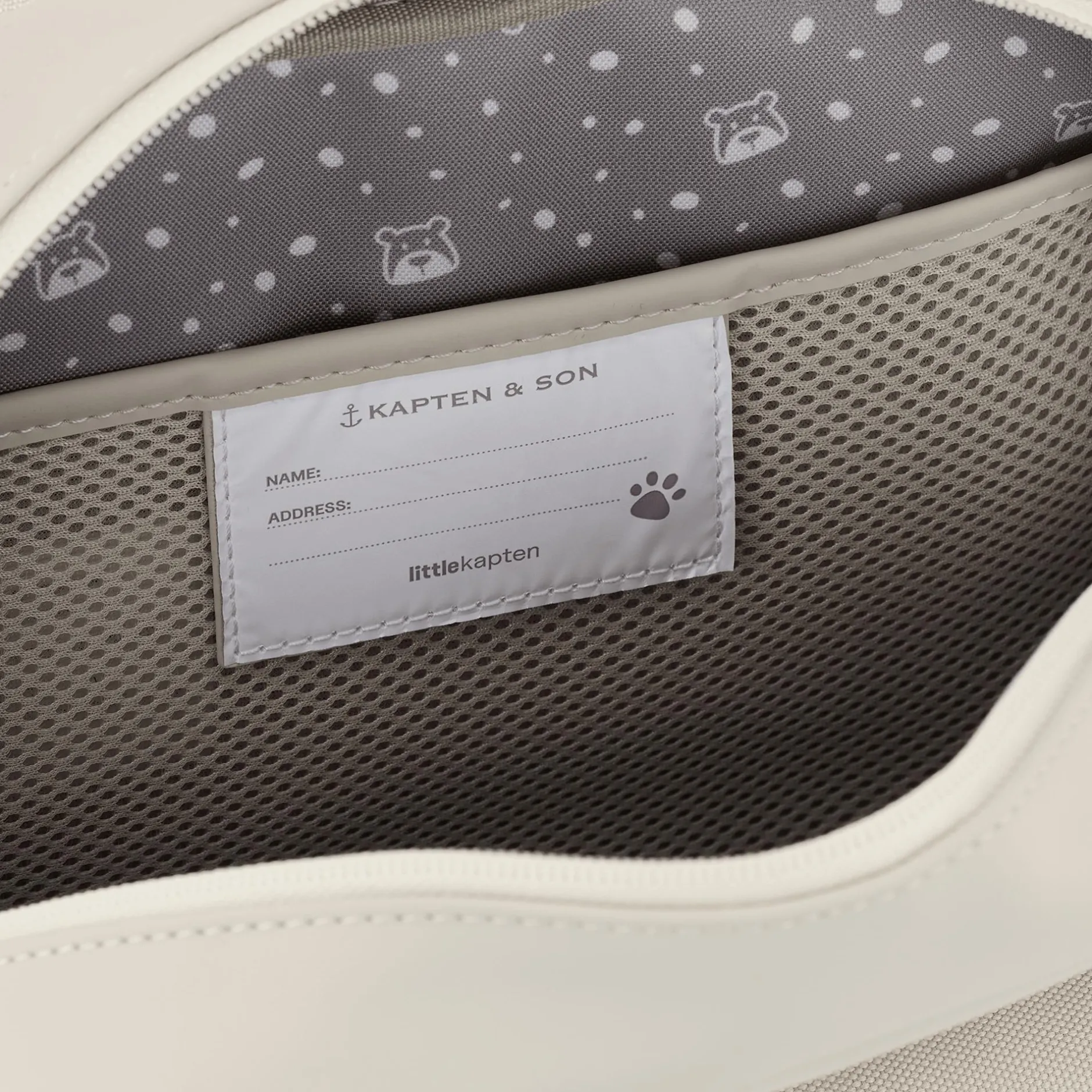 KAPTEN & SON Kinderrucksack Bergen Kids Sandstone*Kinder Kinderrucksäcke