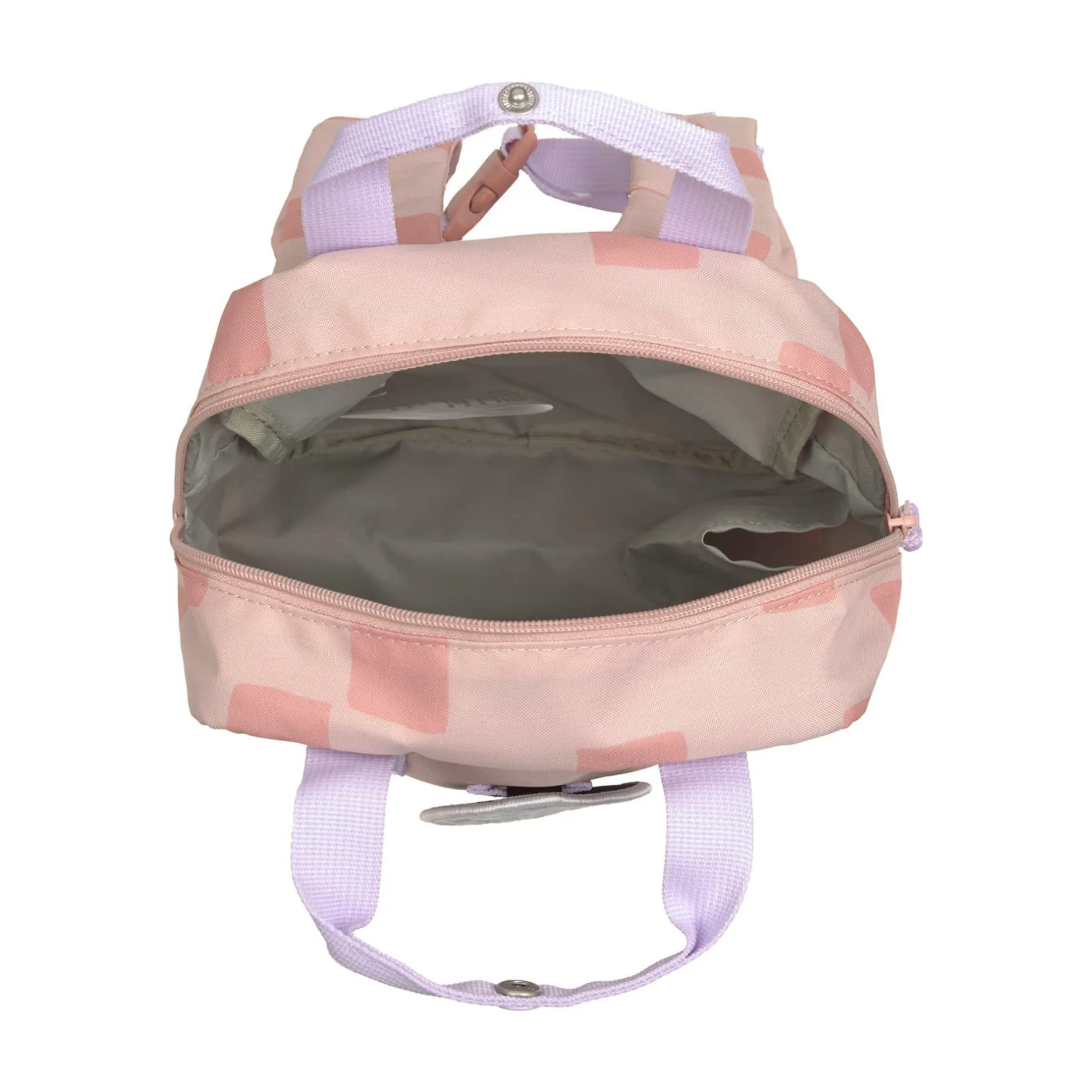 Lu00c4SSIG Kinderrucksack Square Pattern Party Rosa*Kinder Kinderrucksäcke