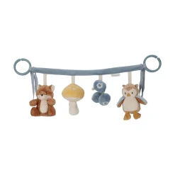 LITTLE DUTCH Kinderwagenkette Forest Friends*Kinder Kinderwagen Zubehör|Kuscheltiere