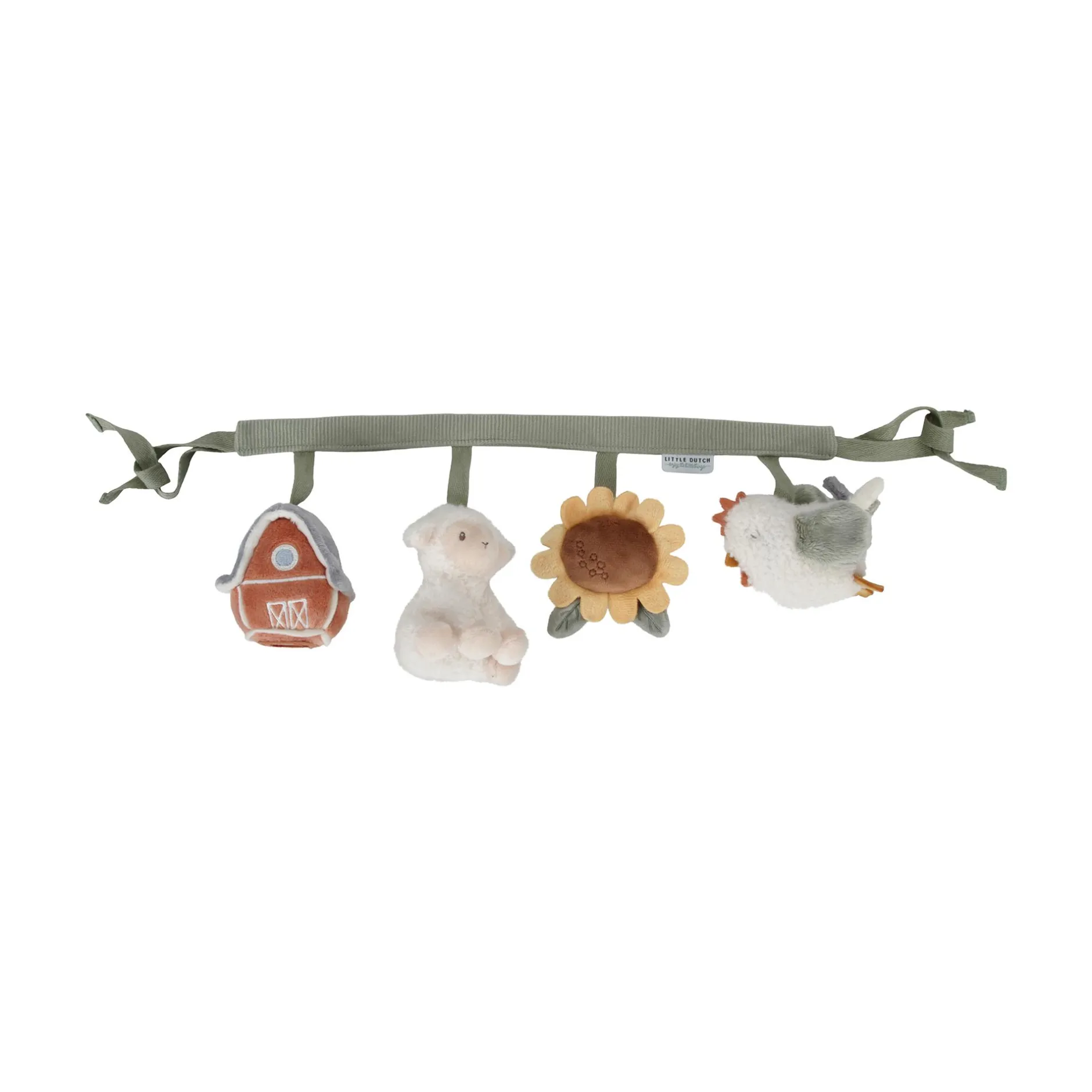 LITTLE DUTCH Kinderwagenkette Little Farm*Kinder Kinderwagen Zubehör|Kuscheltiere