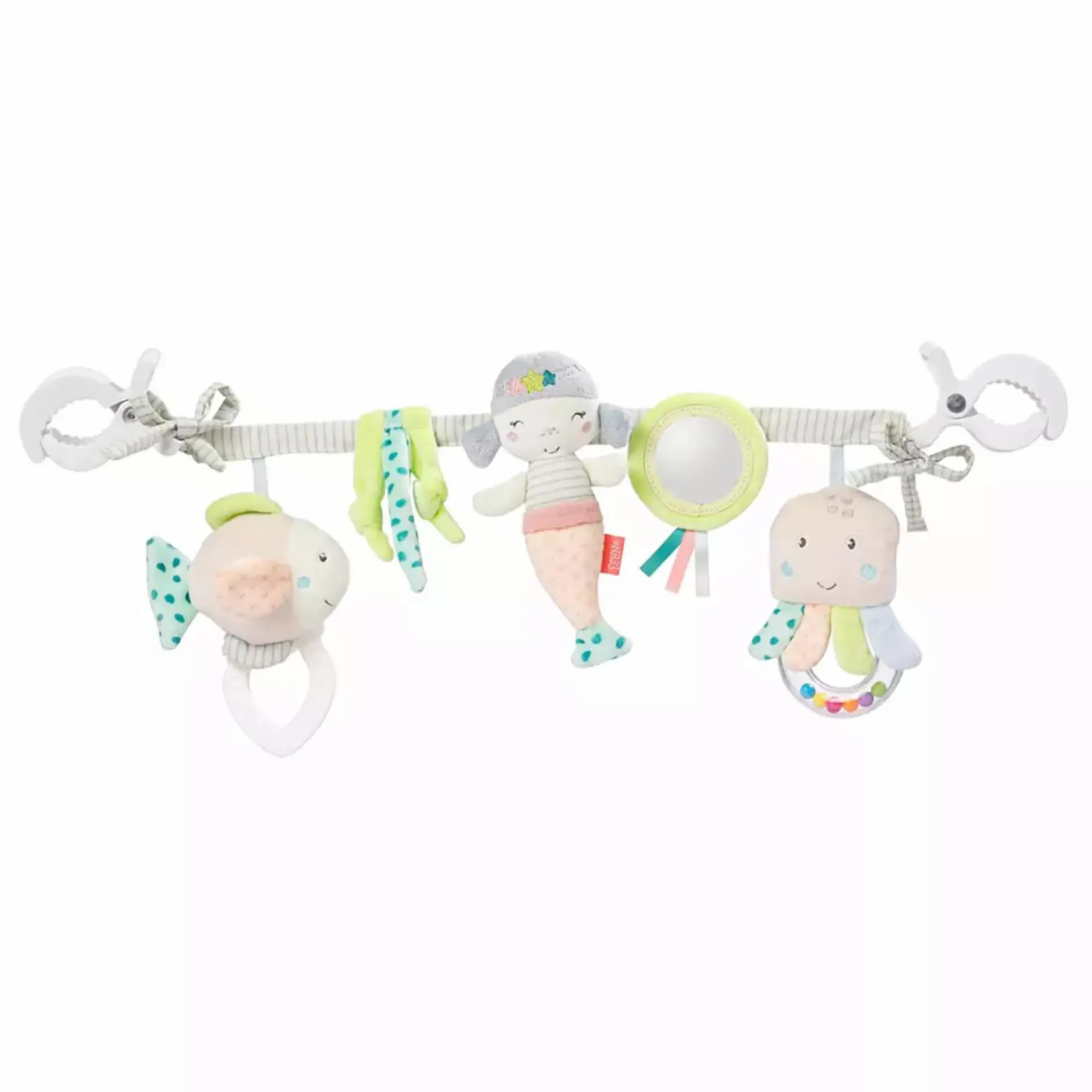 fehn Kinderwagenkette Meereskinder*Kinder Kindersitz Zubehör|Kinderwagen Zubehör