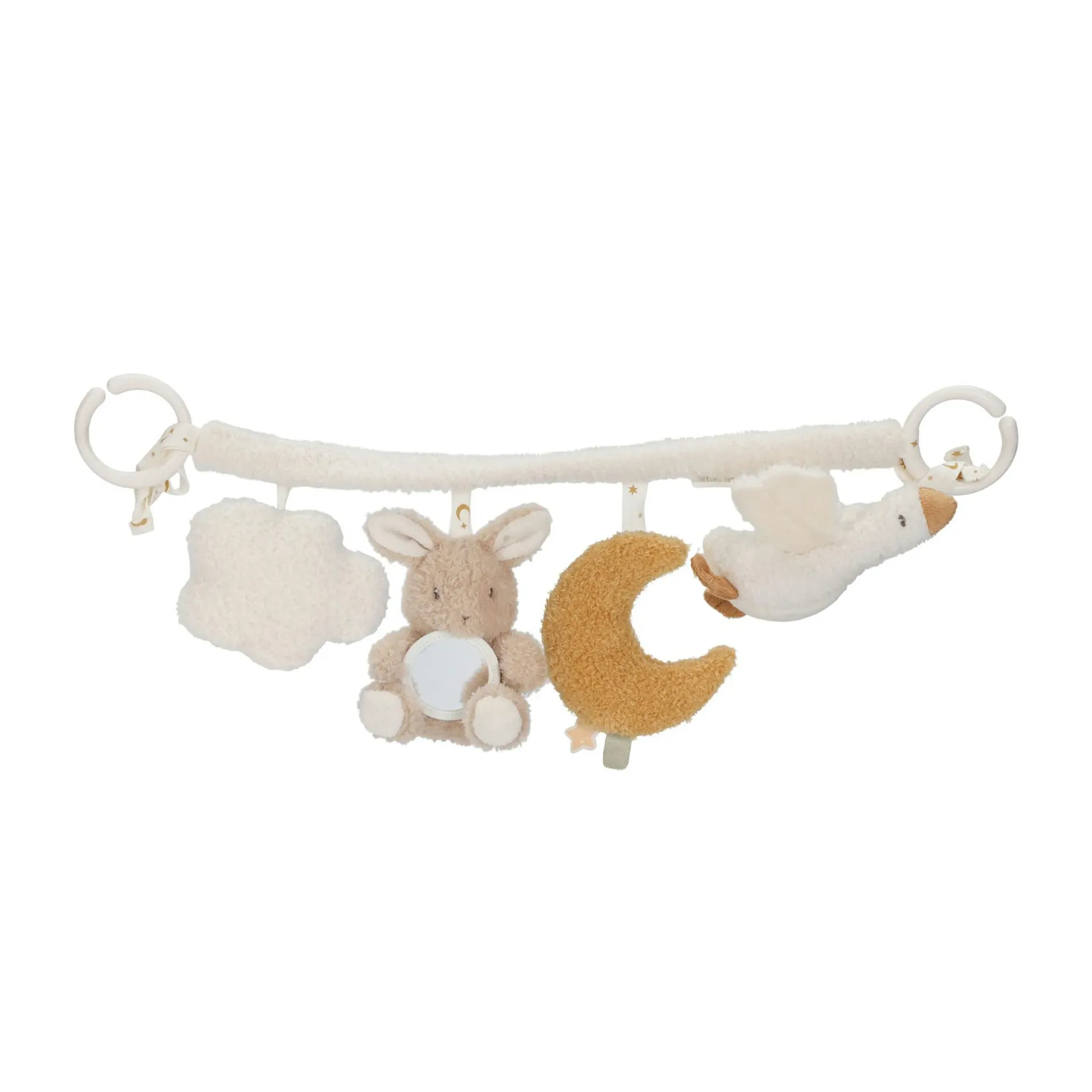 LITTLE DUTCH Kinderwagenkette Newborn Naturals*Kinder Kinderwagen Zubehör|Kuscheltiere