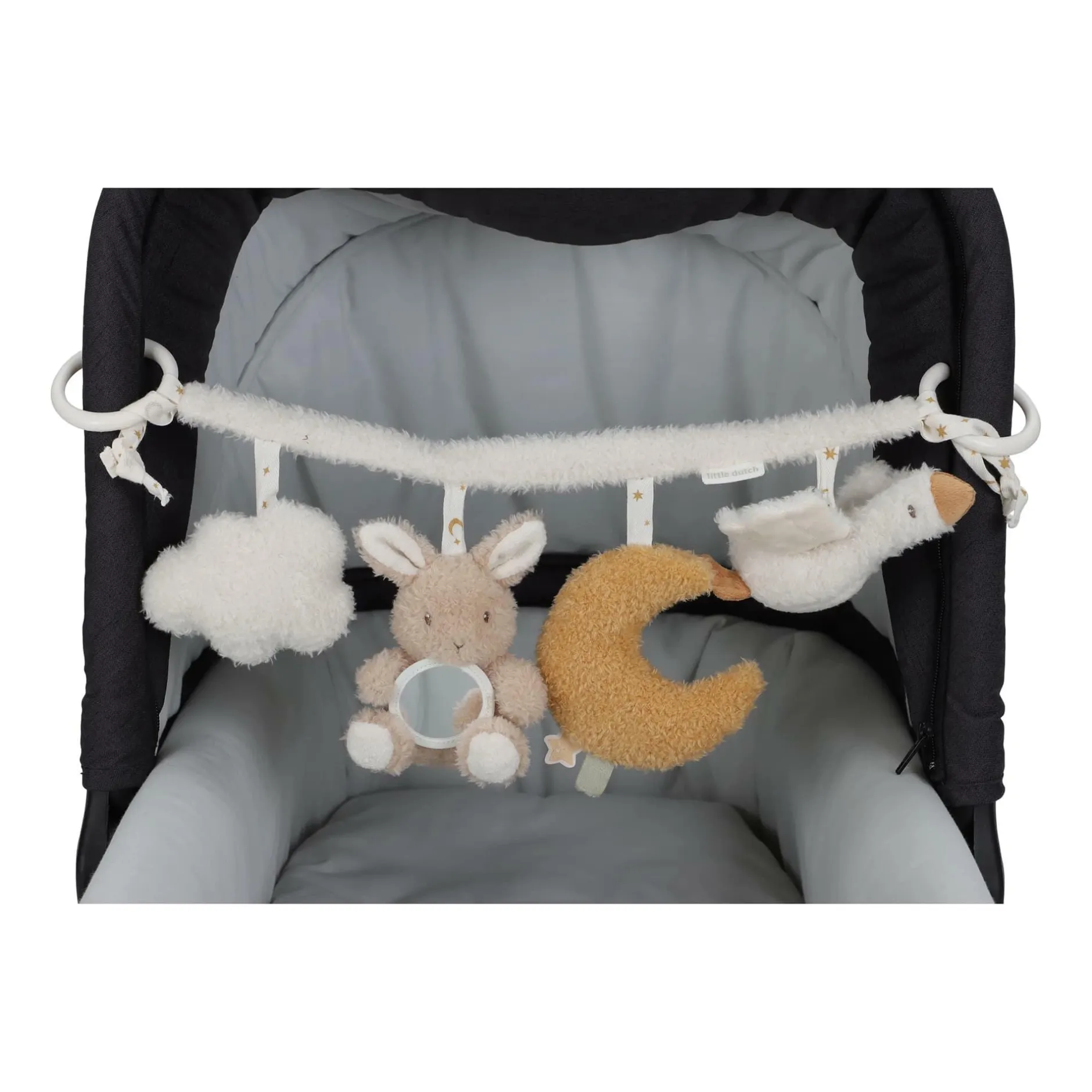 LITTLE DUTCH Kinderwagenkette Newborn Naturals*Kinder Kinderwagen Zubehör|Kuscheltiere