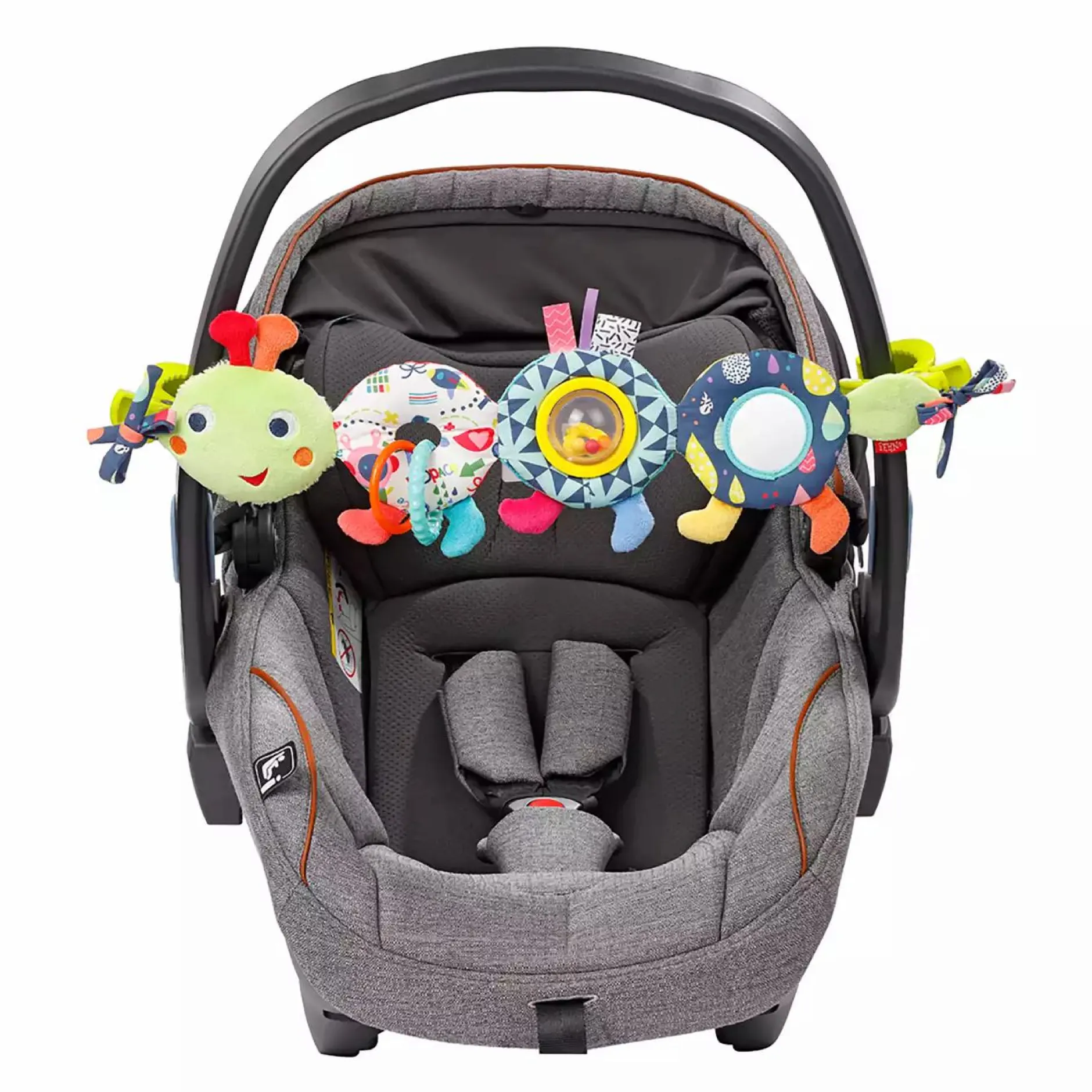 fehn Kinderwagenkette Raupe*Kinder Kinderwagen Zubehör|Kuscheltiere