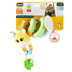 chicco Kinderwagenspirale Mrs. Giraffe*Kinder Kinderwagen Zubehör|Rasseln & Greiflinge