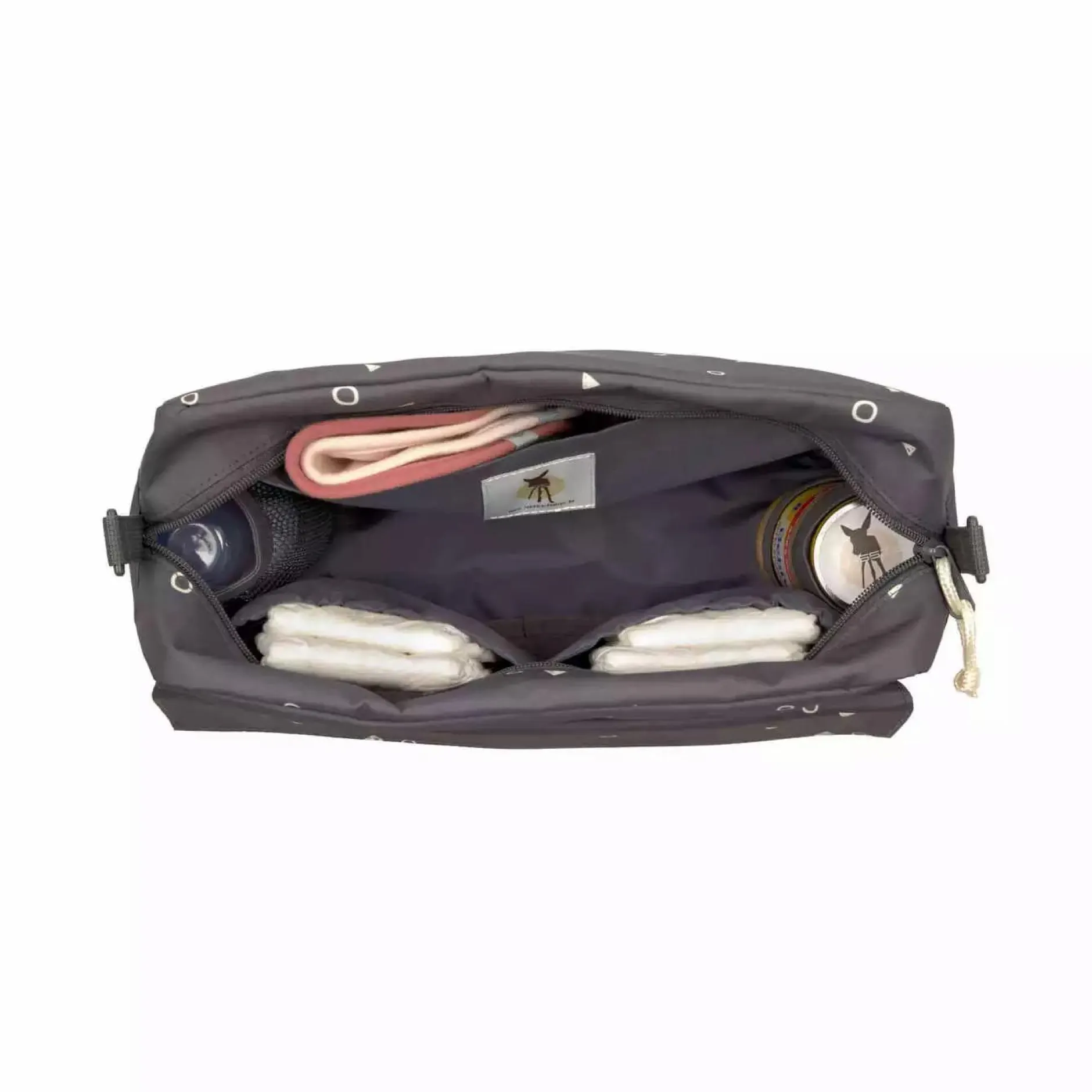 Lu00c4SSIG Kinderwagentasche Universe Anthracite* Wickeltaschen