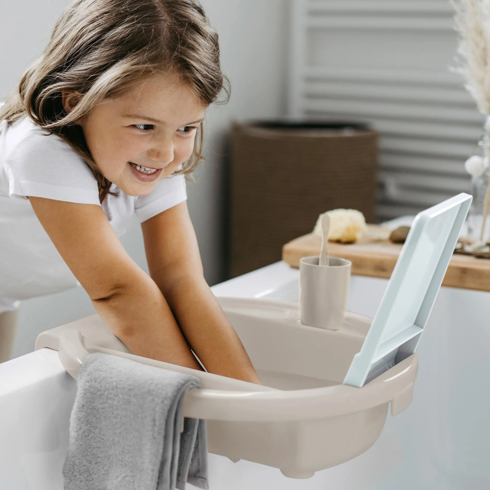 rotho Babydesign Kinderwaschbecken AVA Cappuccino* Badewannen