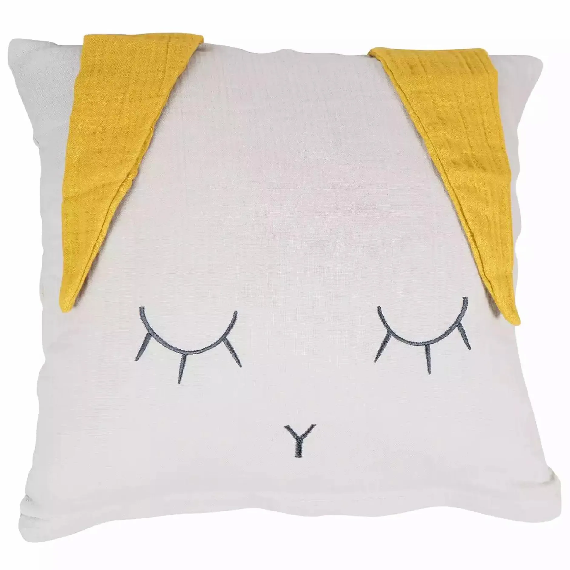 kikadu Kissenbezug Hase Silver Grey* Deko & Accessoires