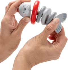 HABA Klapperfigur Robbe*Kinder Holzspielzeug|Rasseln & Greiflinge