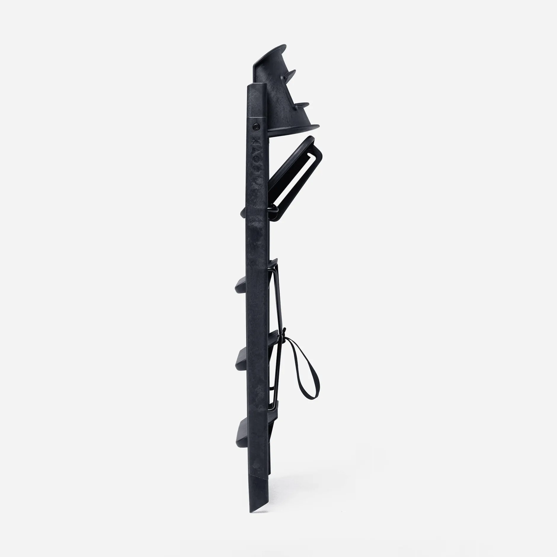 KAOS Klapp-Hochstuhl Charcoal Black* Klapphochstühle|Treppenhochstühle