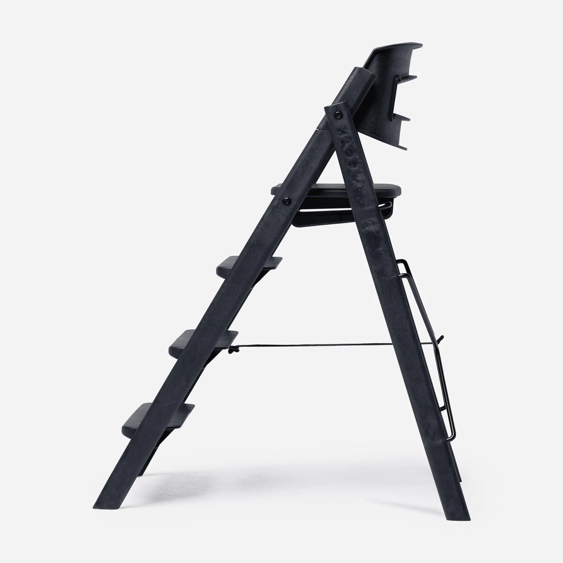 KAOS Klapp-Hochstuhl Charcoal Black* Klapphochstühle|Treppenhochstühle