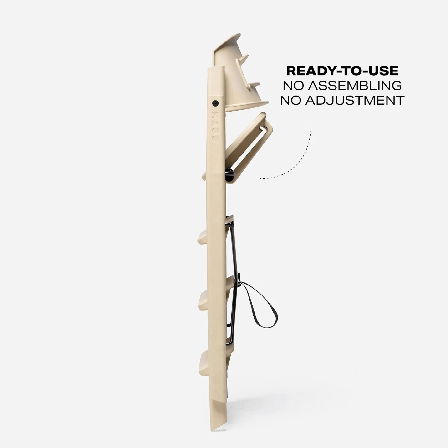 KAOS Klapp-Hochstuhl Desert Sand* Klapphochstühle|Treppenhochstühle