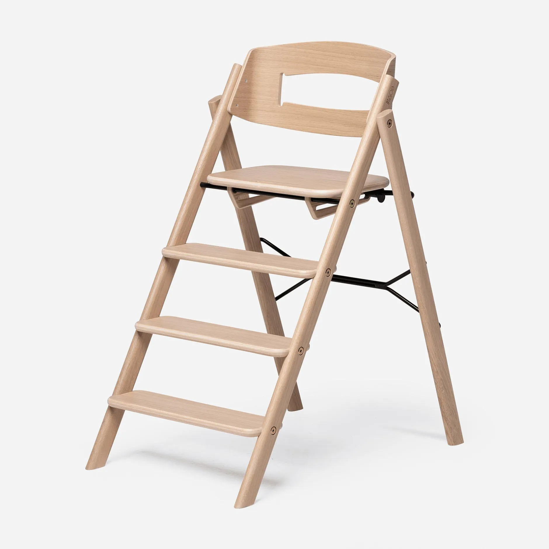 KAOS Klapp-Hochstuhl Eiche Natural* Klapphochstühle|Treppenhochstühle