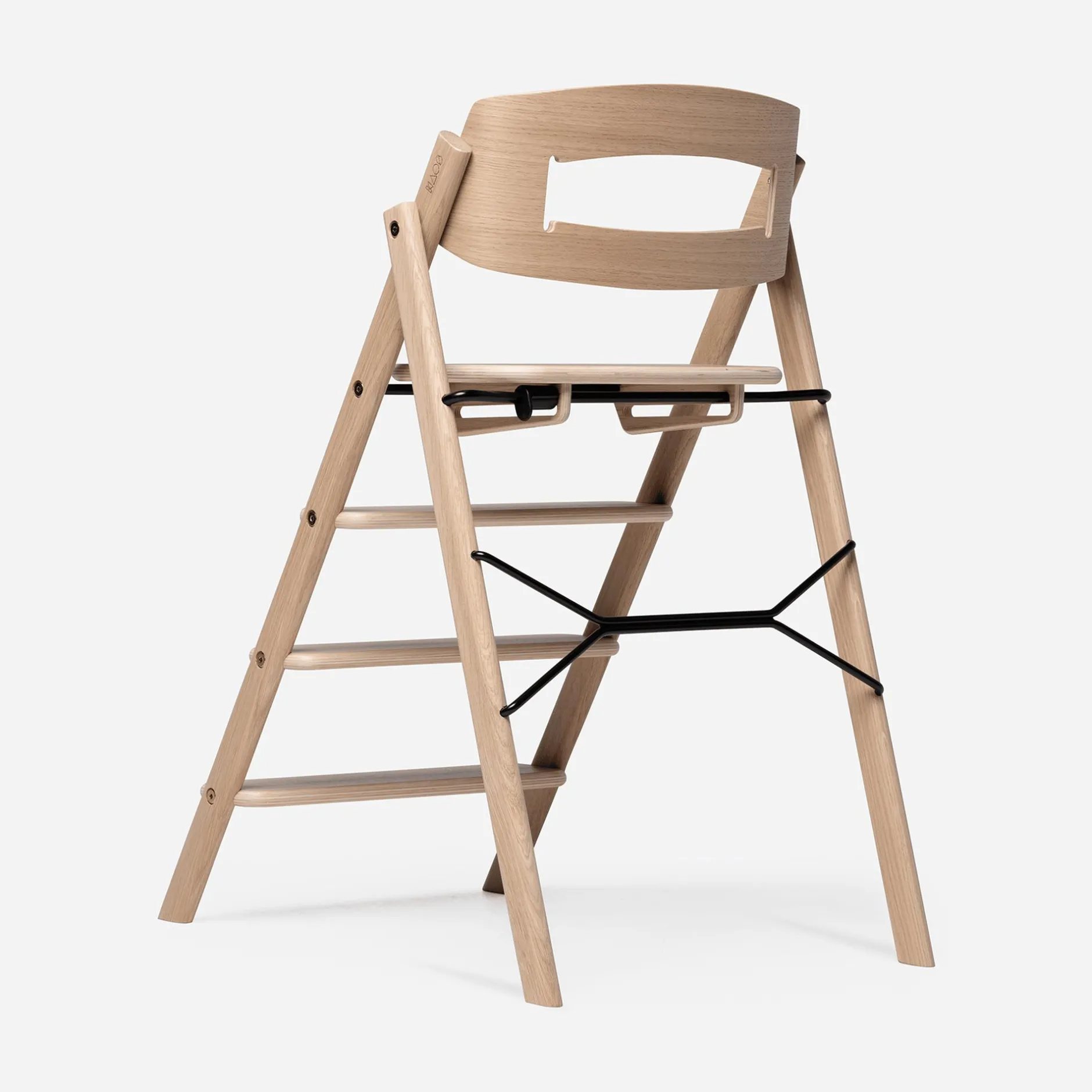 KAOS Klapp-Hochstuhl Eiche Natural* Klapphochstühle|Treppenhochstühle