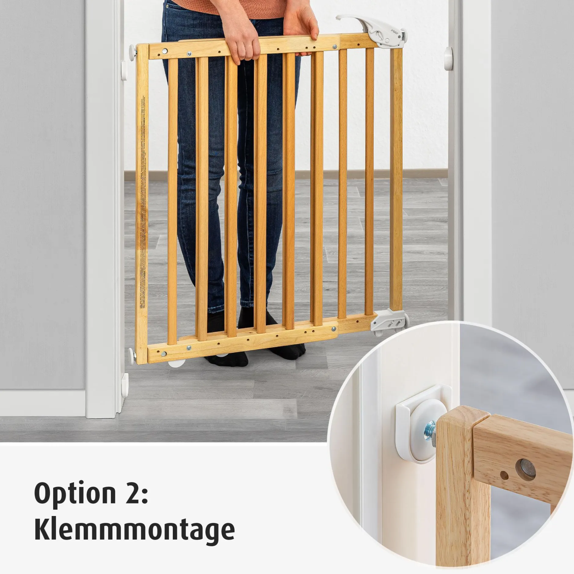 reer Klemm- und Schraubgitter 63 - 106 cm* Tür- & Treppenschutzgitter