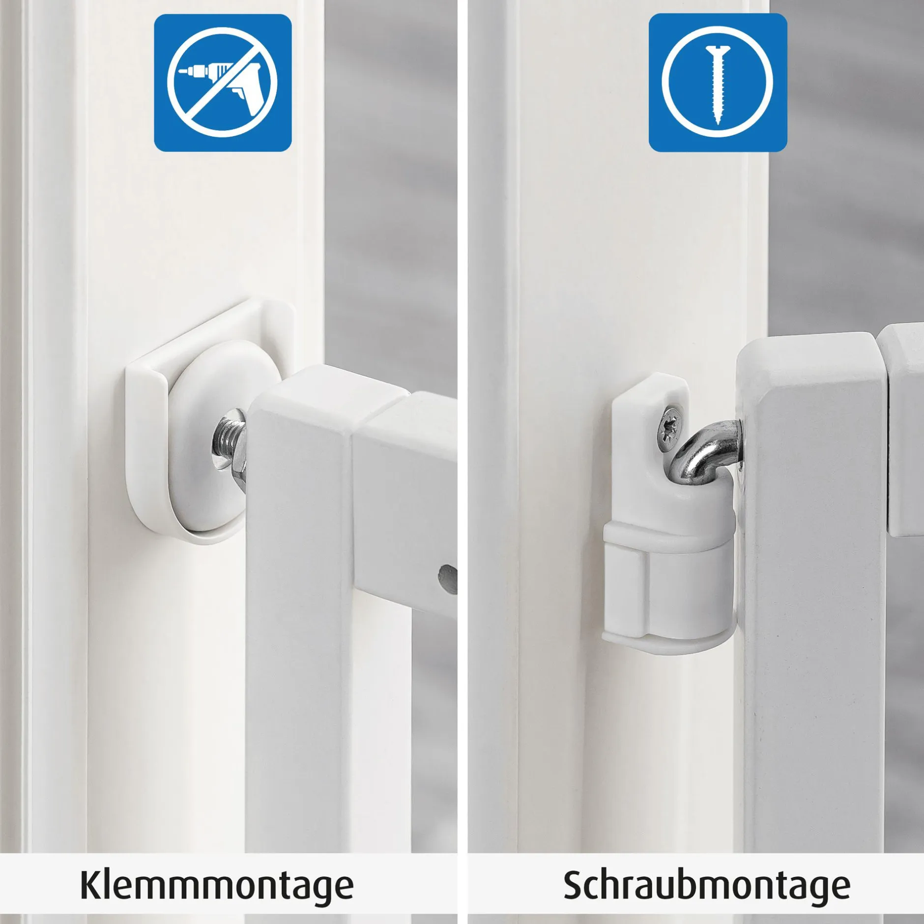 reer Klemm- und Schraubgitter 63 - 106 cm* Tür- & Treppenschutzgitter