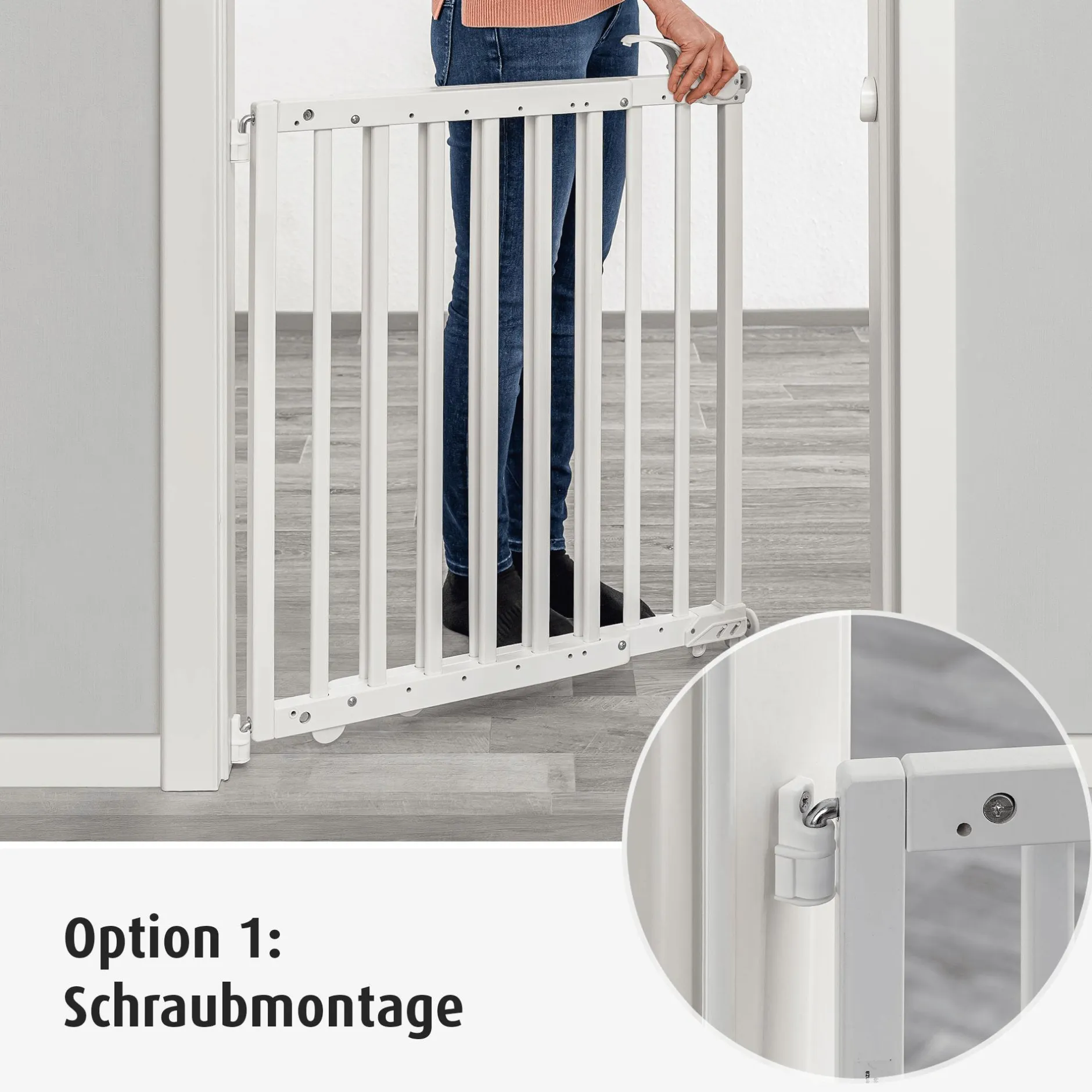 reer Klemm- und Schraubgitter 63 - 106 cm* Tür- & Treppenschutzgitter